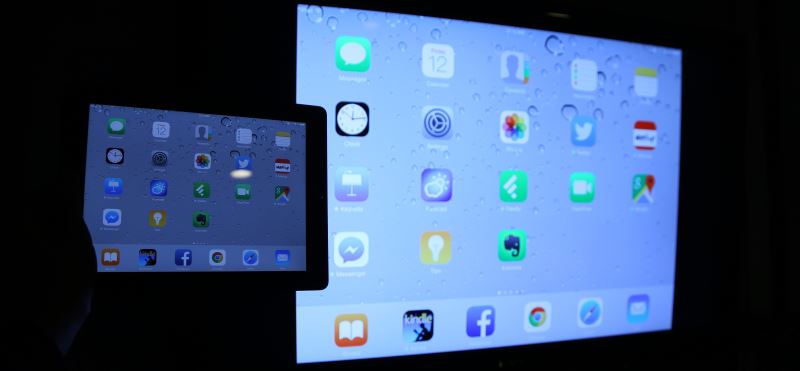 Ipad To Your Tv Screen Using Apple, Ipad Mini Apple Tv Mirroring Full Screen