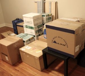 moving boxes