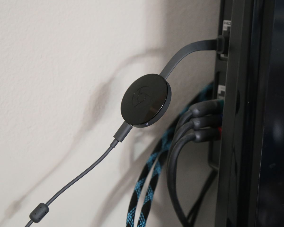 Chromecast Plugged In