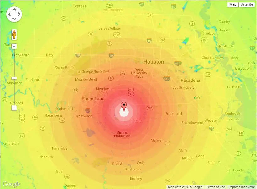 Houston, TX TV reception