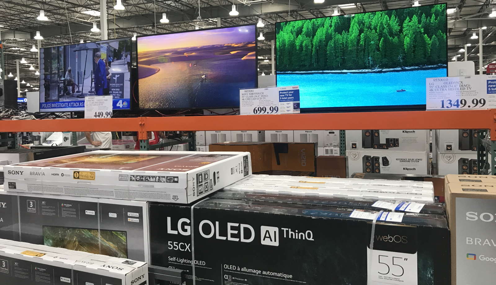 TVs on sale