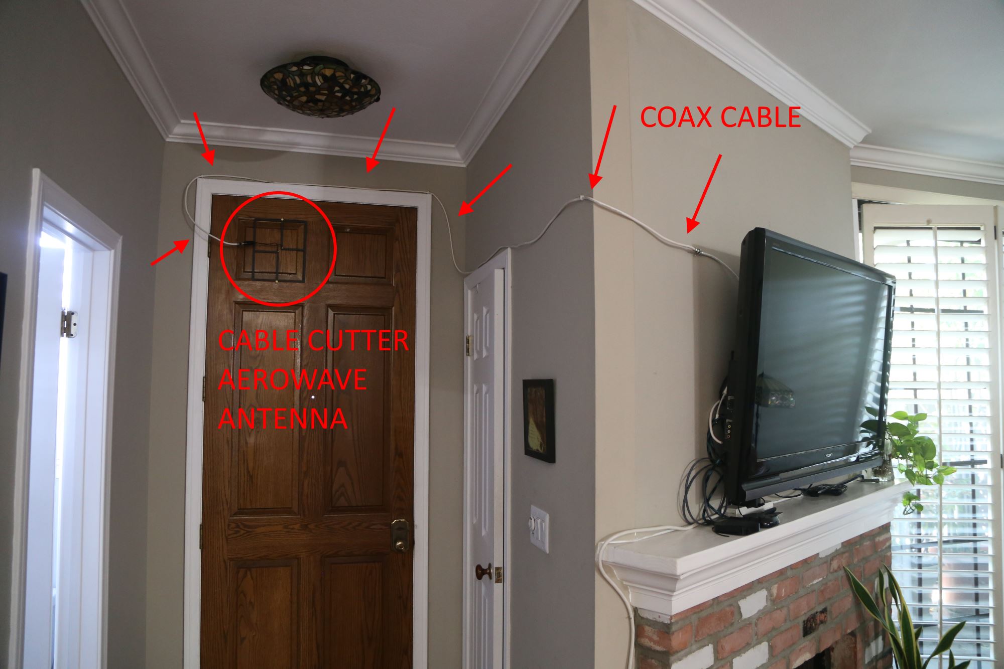 Cable Cutter Aerowave antenna