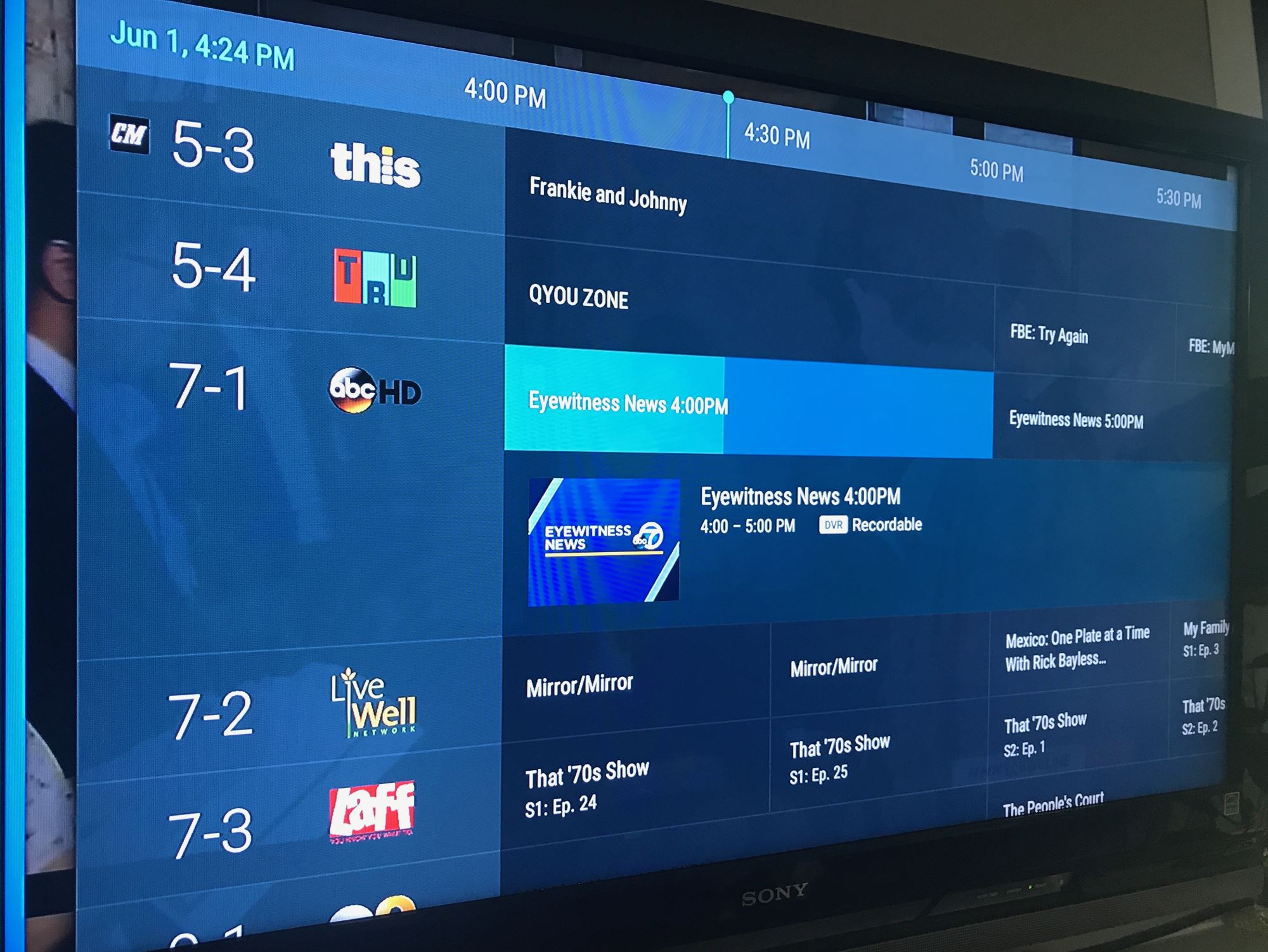 Channel Master Stream+ Channel Guide