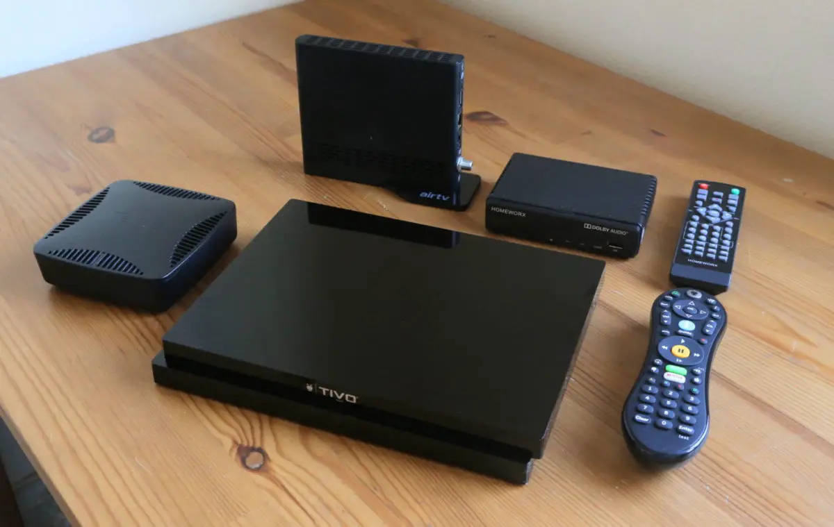 Tablo, AirTV, TiVo, and Homeworx DVRs