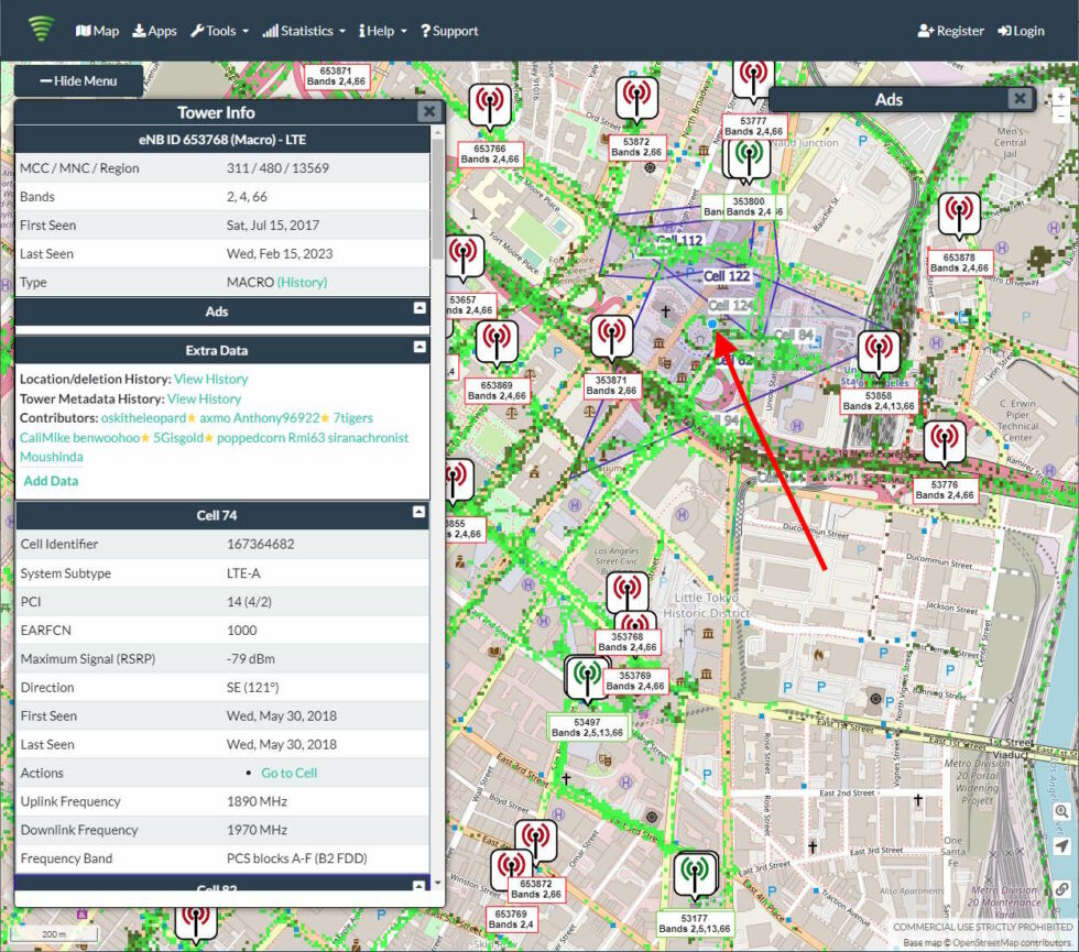 How to Find the Closest Cell Towers Near You