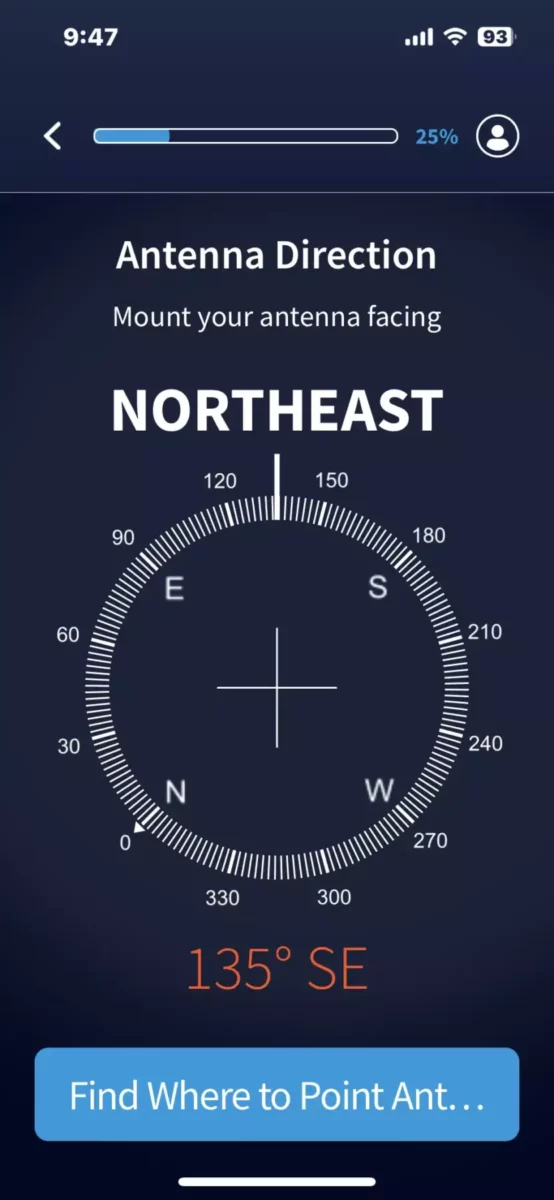 Tablo app compass